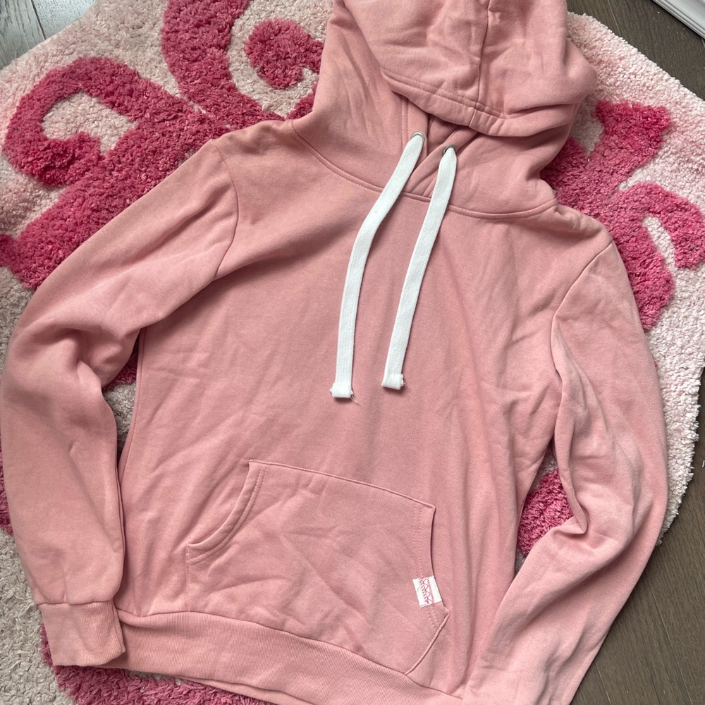 Pink hoodie size M